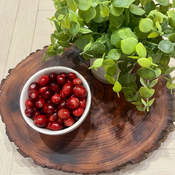 Rustic Live Edge Wood Riser-Plant Stand-Serving Platter Handmade - Picture 8 of 8